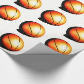 Bsketball Geschenkpapier (Ecke)