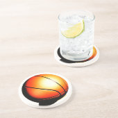 Bsketball Getränkeuntersetzer (Seite)