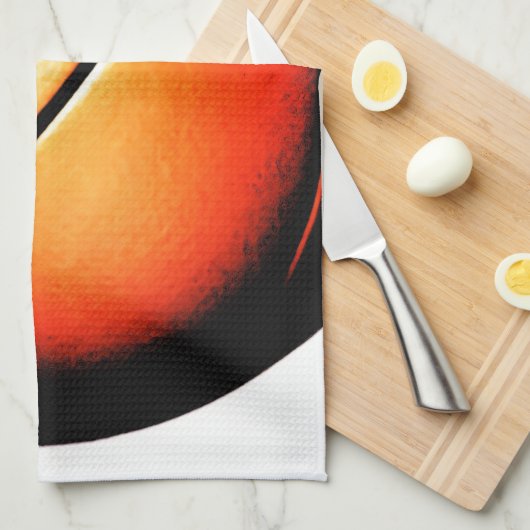 Bsketball Handtuch (Viertel Falte)