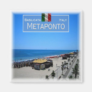 BSL002 METAPONTO - Basilicata - Italy - Fridge Magnet