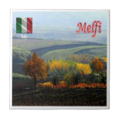 BSL012 MELFI, Basilicata, Italien, Fliese (Vorderseite)