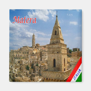 BSL013 MATERA, Basilicata, Italien, Kühlschrank Magnet