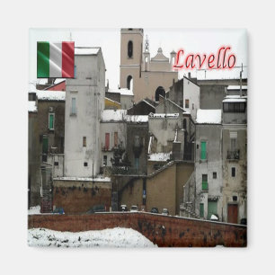 BSL015 LAVELLO - Altstadt - Basilicata - Kühlschra Magnet