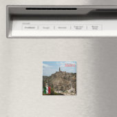 BSL016 MATERA - The Sassi of Matera - Kühlschrank Magnet (In Situ (Geschirrspüler))
