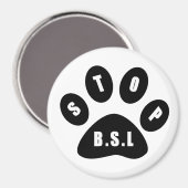 BSL Magnet beenden (Vorderseite/Rückseite)