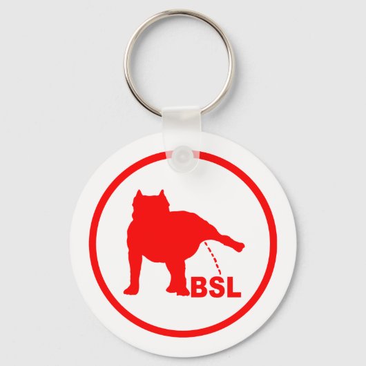 BSL PITBULL SCHLÜSSELANHÄNGER (Vorderseite)