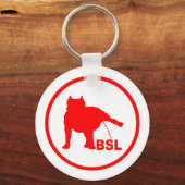 BSL PITBULL SCHLÜSSELANHÄNGER (Vorderseite)
