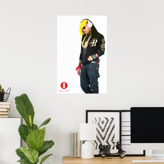 @BSLADE Blonde Ambition Poster (Heimbüro)