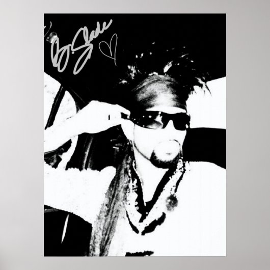@BSLADE Limo Shot Autographed Poster -Ltd. Edition (Vorne)