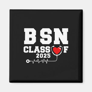 Bsn Bachelor of Nursing Abschluss Cl of 2025 Grad Magnet