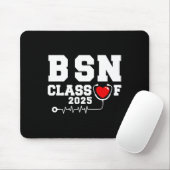 Bsn Bachelor of Nursing Abschluss Cl of 2025 Grad Mousepad (Mit Mouse)