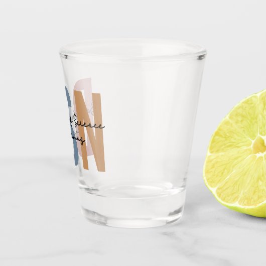 BSN Bachelor of Science in Nursing Abschluss Schnapsglas (Rechts)