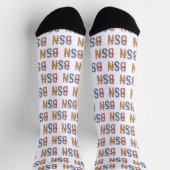 BSN Bachelor of Science in Nursing Abschluss Socken (Oben)