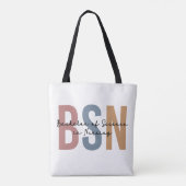 BSN Bachelor of Science in Nursing Abschluss Tasche (Rückseite)