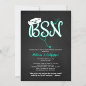 BSN FOTO Diplom Party Pinning Zeremonie Einladung (Vorderseite)