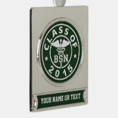 BSN-Klasse 2015 Banner-Ornament Silber (Rechts)