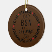 BSN Krankenzubehör Krankenpfleger Krankenpflege Ab Keramik Ornament (Links)