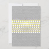 BSN Nurse Abschluss lädt, gelbe Tafel Einladung (Rückseite)