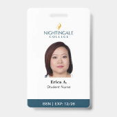 BSN Nurse Abzeichen Ausweis (Rückseite)