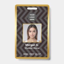 BSN Nurse Custom Logo Foto