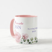 BSN Nursing School Abschluss Tasse (Vorderseite Links)