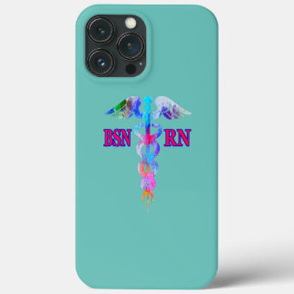 BSN Registered Nurse RN Caduceus Nursing Emblem Case-Mate iPhone Hülle