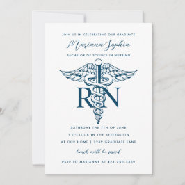 BSN RN Nurse Abschluss Ankündigung benutzerdefinie