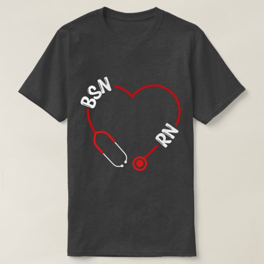 BSN RN Nurse Abschluss Nursing Essentials BSN Nur T-Shirt (Design vorne)