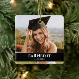 BSN RN Nurse Nursing School Graduation Party Keramikornament