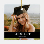 BSN RN Nurse Nursing School Graduation Party Keramikornament (Rückseite)