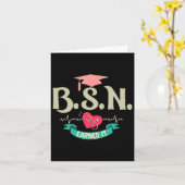 Bsn verdiente es als Krankenschwester Karte (Gelbe Blume)