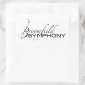 BSO Rechteckaufkleber Rechteckiger Aufkleber (Tasche)