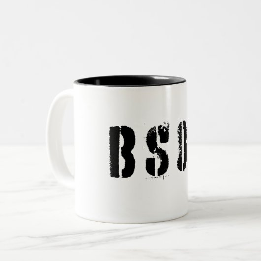 BSOD ZWEIFARBIGE TASSE (Vorderseite Links)