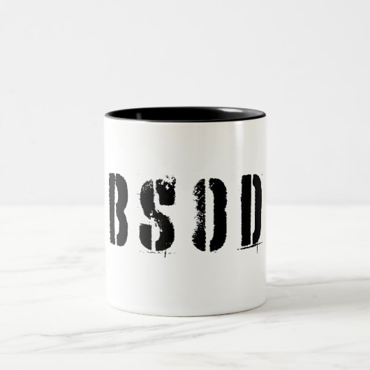 BSOD ZWEIFARBIGE TASSE (Mittel)