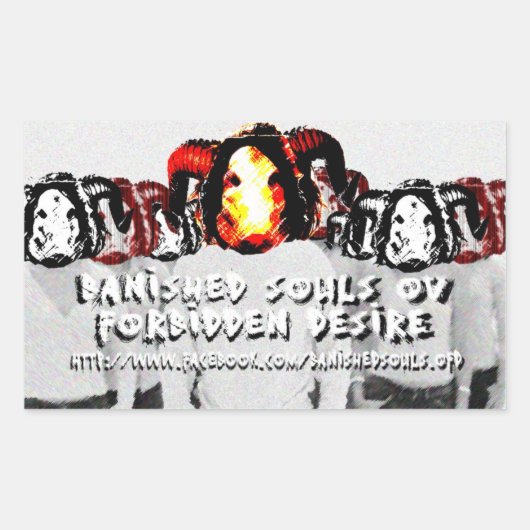 BSOFD in Einseitigkeit vereint Rechteckiger Aufkleber (Vorderseite)