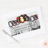 BSOFD in Einseitigkeit vereint Rechteckiger Aufkleber (Umschlag)