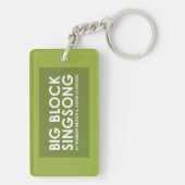 BSS La T-Shirt Dah Green Schlüsselanhänger (Rückseite)