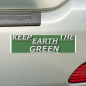 bstick.keep.the.earth.green autoaufkleber (Auf Auto)