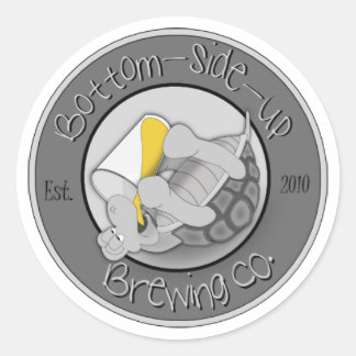 BSU-Logo-Aufkleber Runder Aufkleber