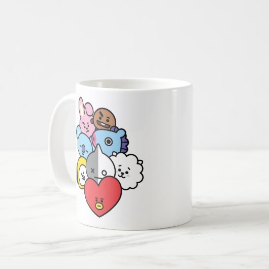 "BT21"-Tasse Kaffeetasse (Vorderseite Links)