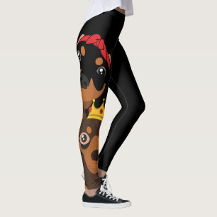 BT2MPS BvsT Miniaturpinscher-minimale Leggings