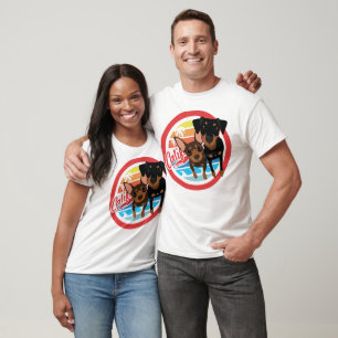 BT2MPS Kalifornien minimales Button verfolgt T - T-Shirt