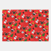 BT2MPS Min Button Weihnachtsgebäckpapier Geschenkpapier Set (Vorderseite 3)