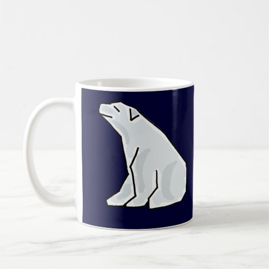 BT, Funky polarer Bär Tasse (Links)