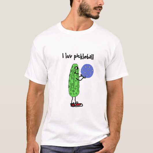 BT, I Luv Pickleball T - Shirt (Vorderseite)