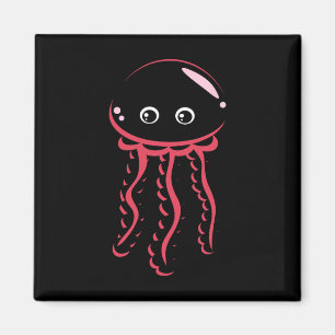 Bt Jellyfish Lächeln Kostüm Süße Tier Halloween Magnet