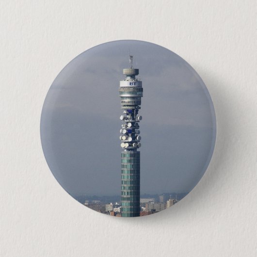 BT Tower, London, England. Button (Vorderseite)