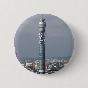 BT Tower, London, England. Button