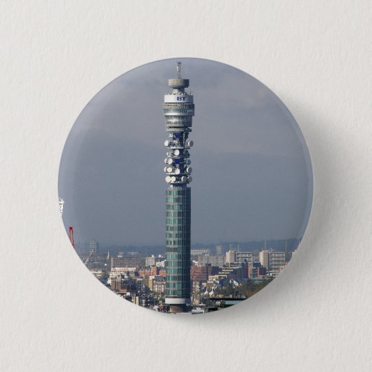 BT Tower, London, England. Button (Vorderseite)