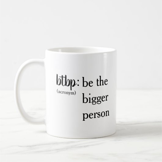 BTBP Definitions-Tasse Kaffeetasse (Links)